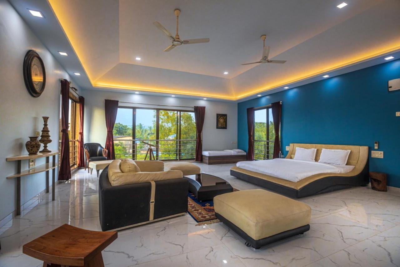 Saffronstays Aura, Alibaug - Luxury Pool Villa With A Game Room And Spacious Lawn Alībāg Exterior foto