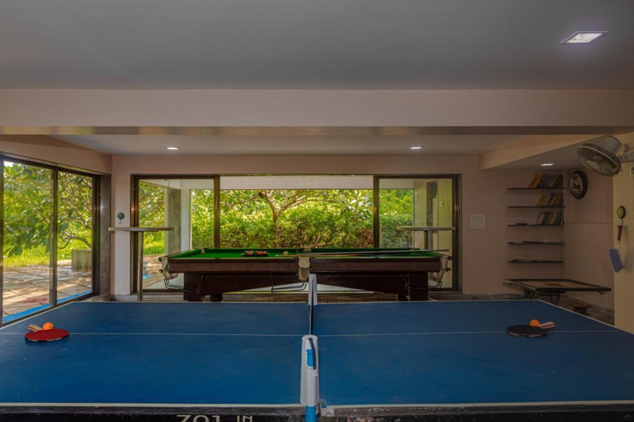 Saffronstays Aura, Alibaug - Luxury Pool Villa With A Game Room And Spacious Lawn Alībāg Exterior foto