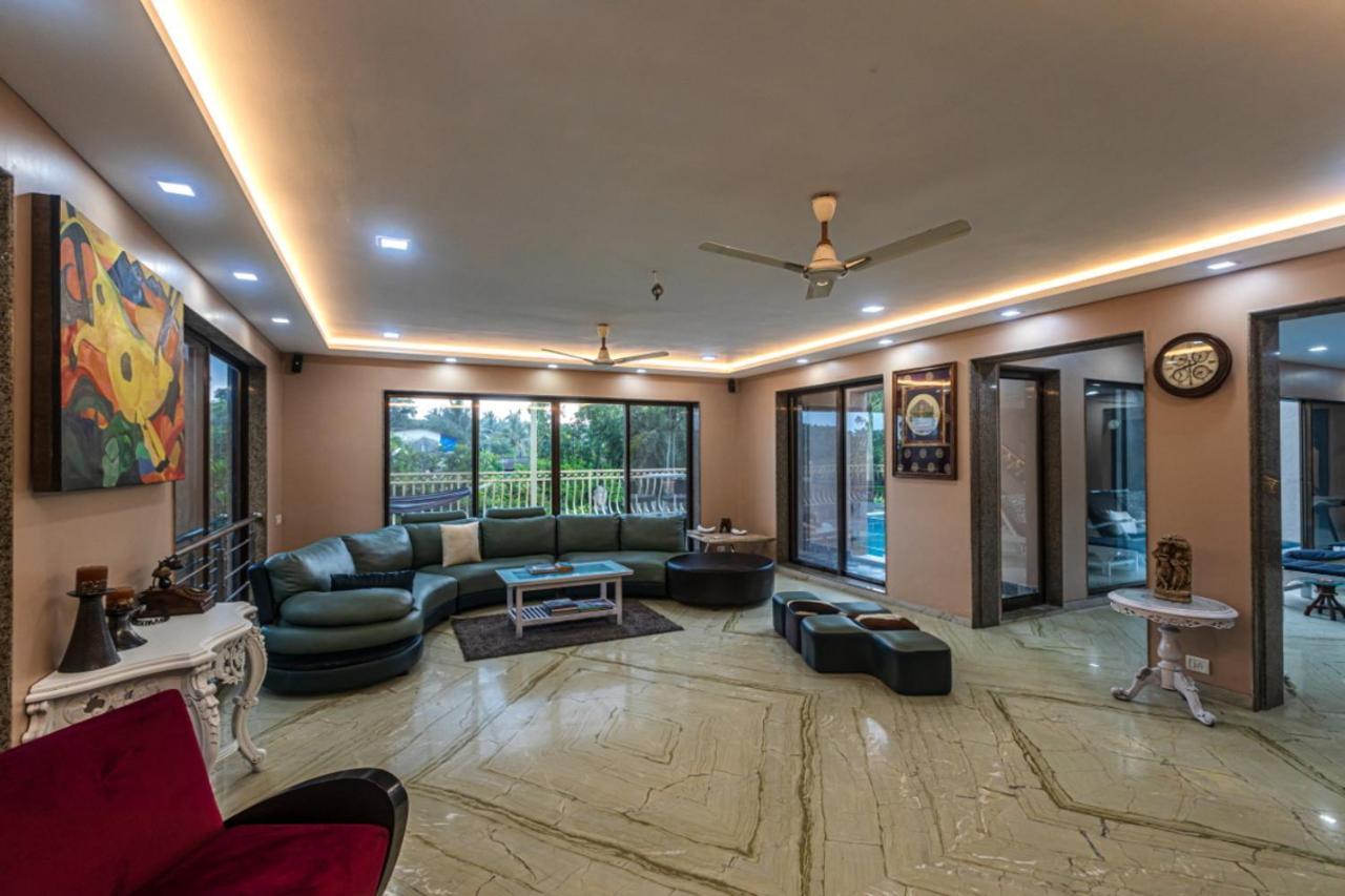 Saffronstays Aura, Alibaug - Luxury Pool Villa With A Game Room And Spacious Lawn Alībāg Exterior foto