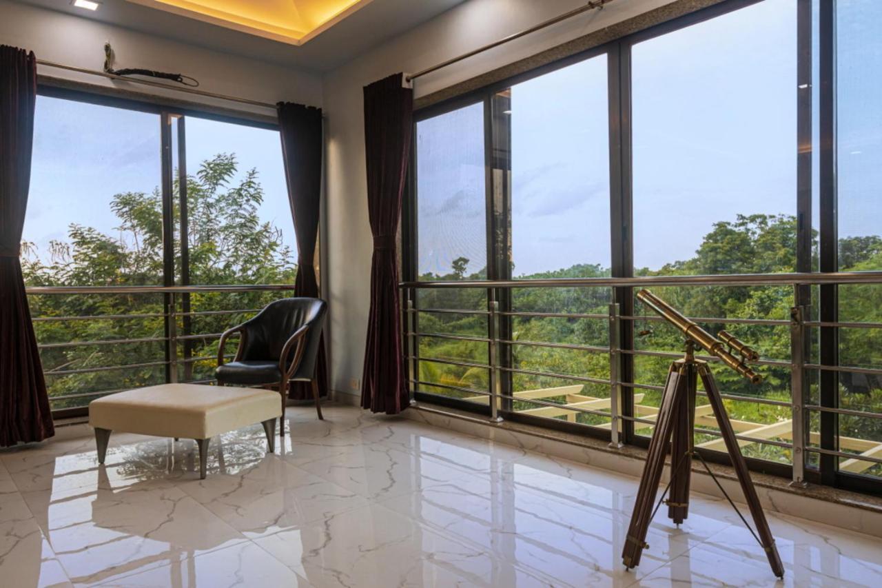 Saffronstays Aura, Alibaug - Luxury Pool Villa With A Game Room And Spacious Lawn Alībāg Exterior foto
